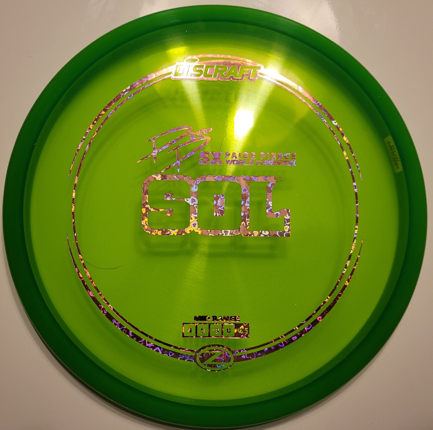 Discraft Sol Paige Pierce 5X