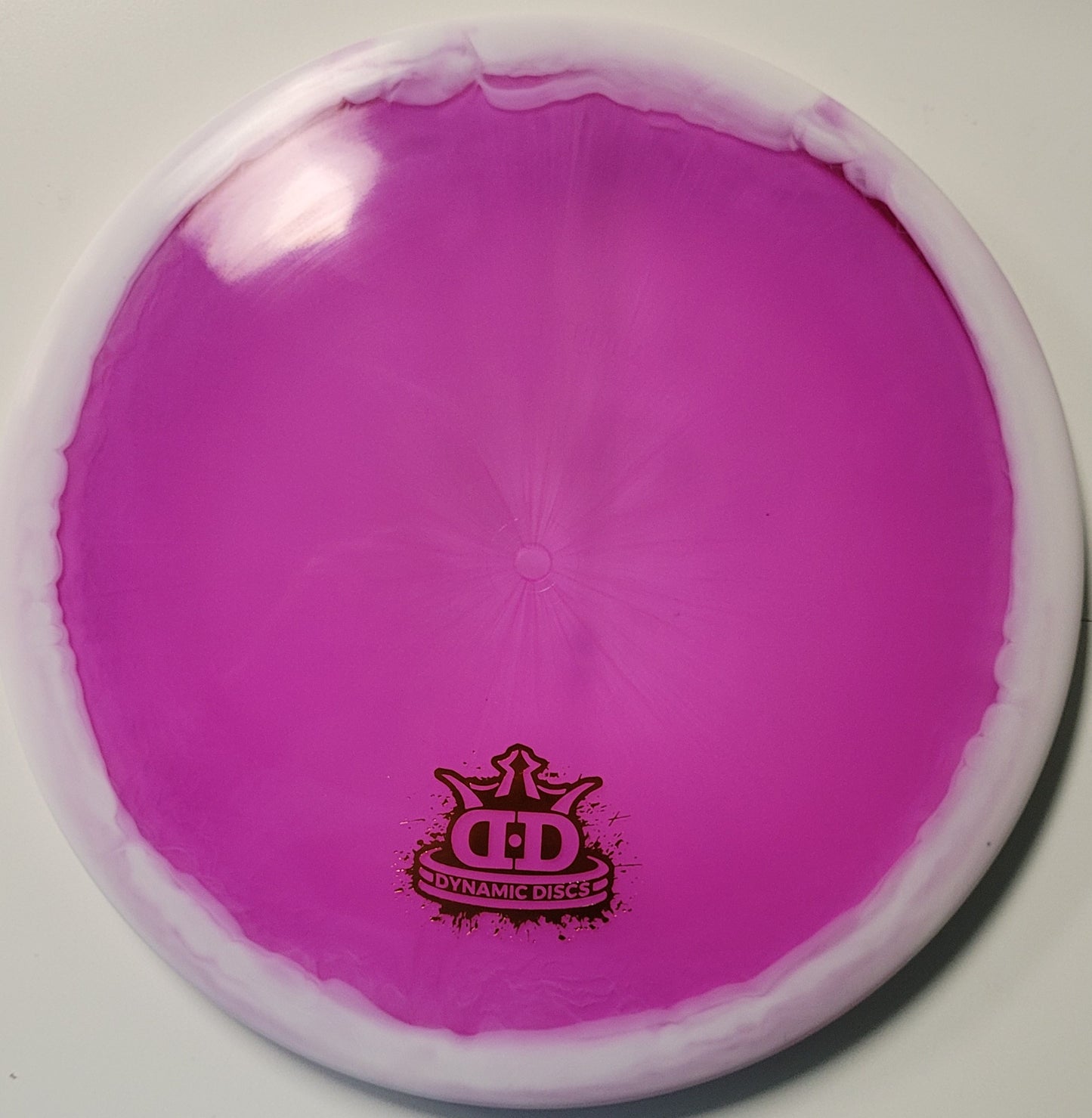 Dynamic Discs Verdict Splatter Corner Stamp