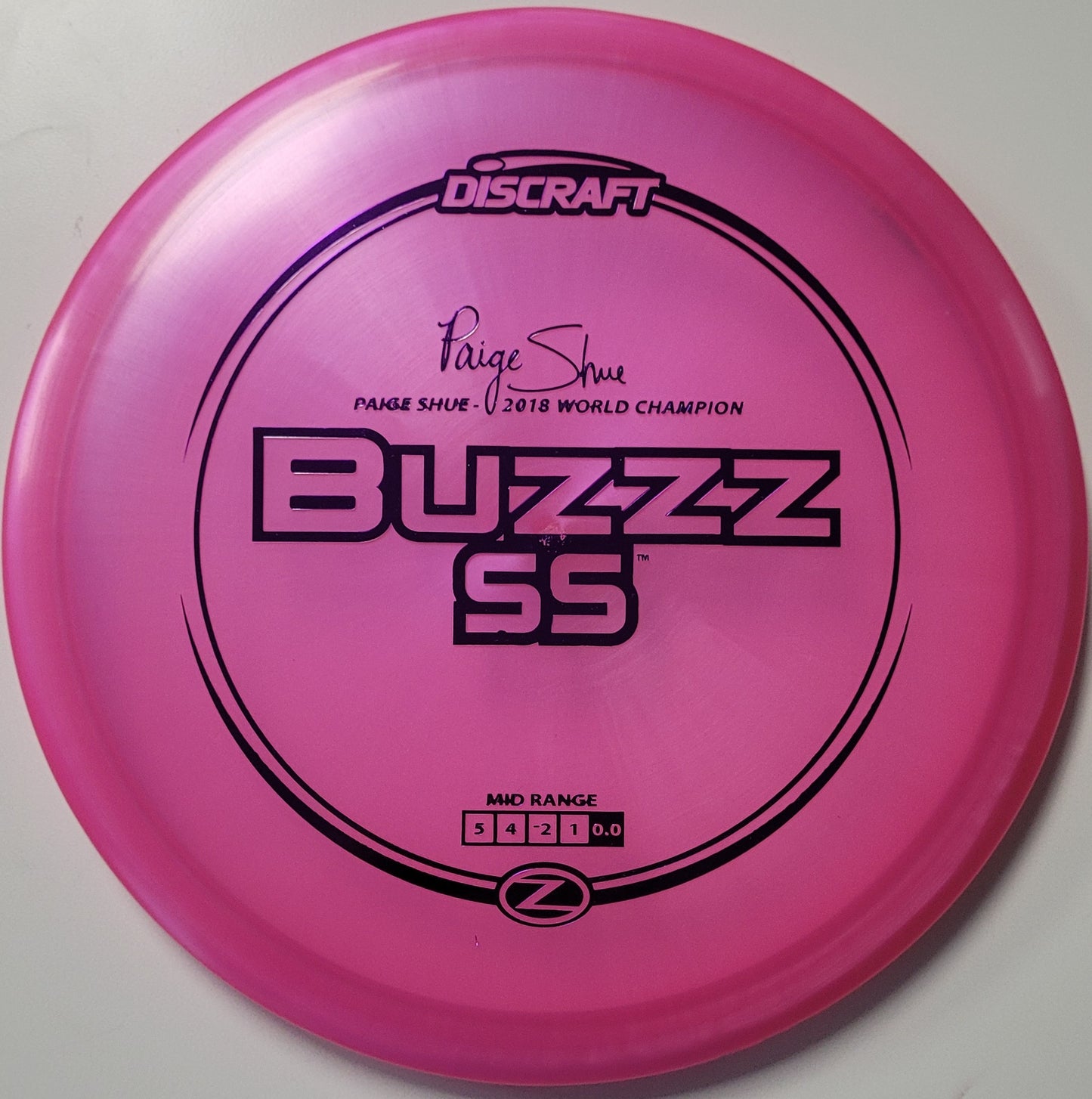 Discraft Buzzz SS Paige Shue 2018 WC