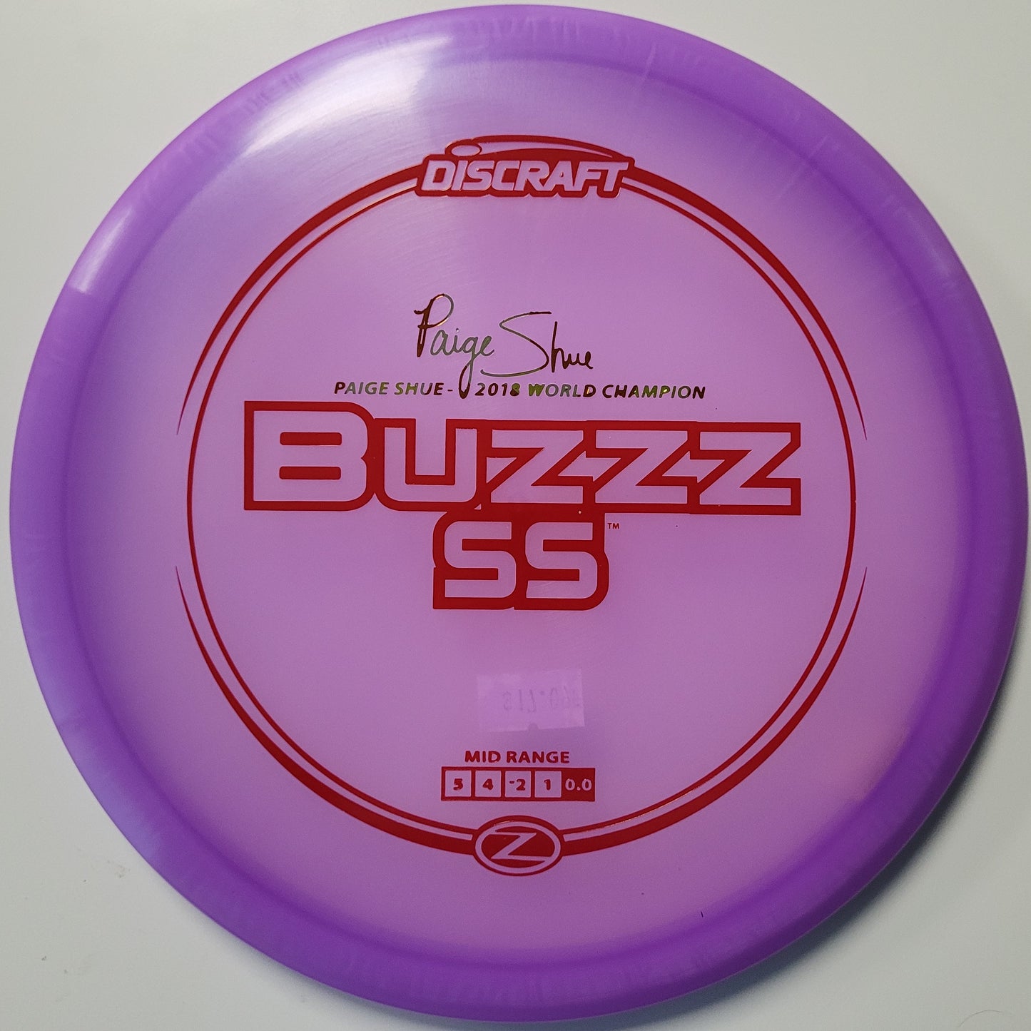 Discraft Buzzz SS Paige Shue 2018 WC