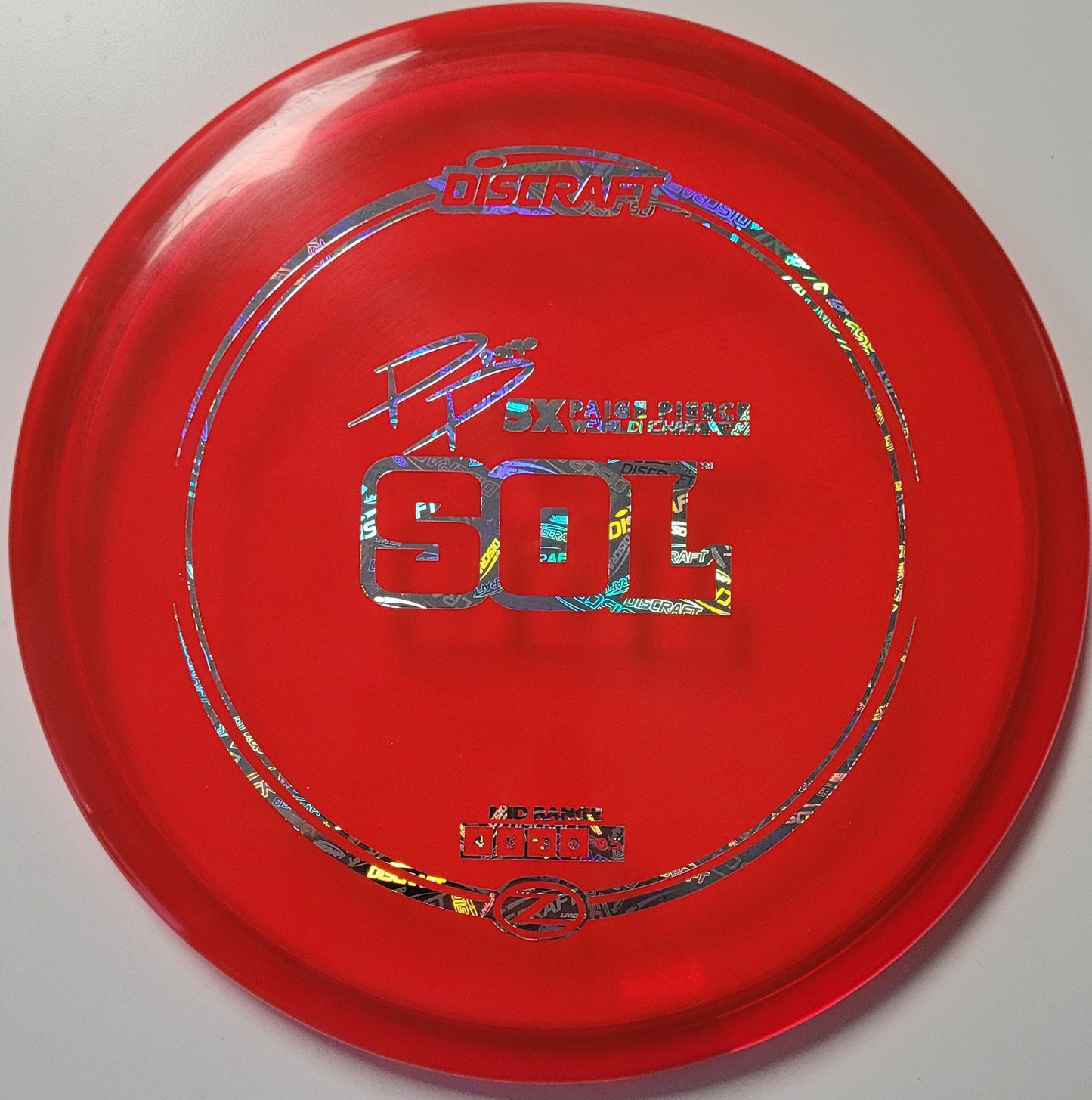 Discraft Sol Paige Pierce 5X